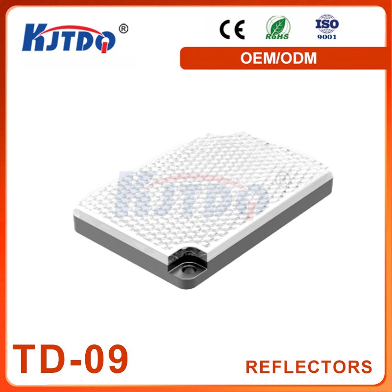 Hochwertiger fotoelektrischer Reflektor in quadratischer Kreisform der TD-Serie von KJT